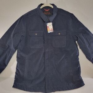 Robert Graham Navy Shirt Jacket
